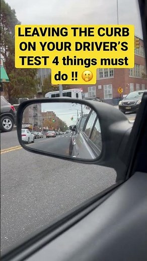 Leaving the curb on my driver’s test-driving lessons- brooklyn new york #roadtest #drivinglessons