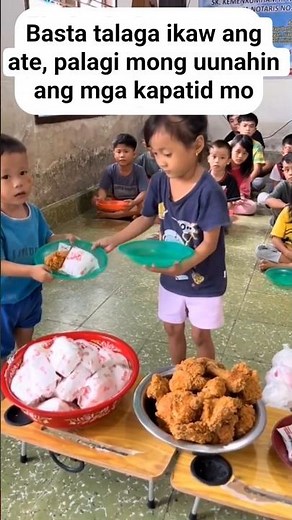 Basta mga ate, mapagmahal at uunahin mga kapatid niya kaysa sa sarili. 🥰