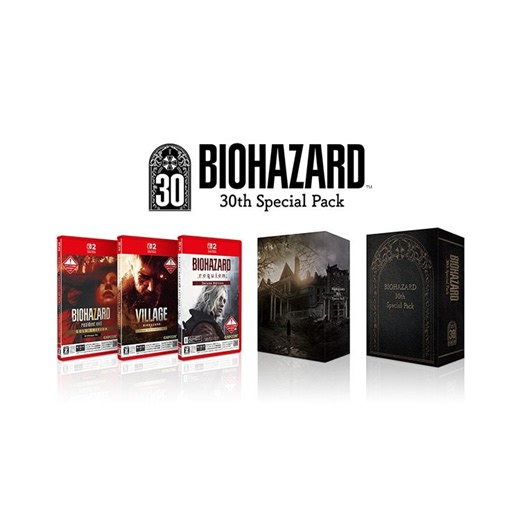 Biohazard 30th Special Pack (Multi-Language) Game Key Cart for Nintendo Switch 2