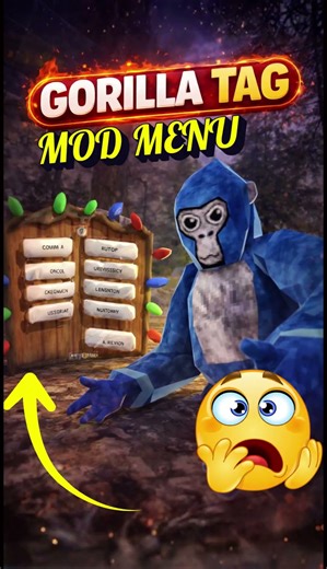 Download Best Gorilla Tag Mod Menu #gorillatagmodmenu