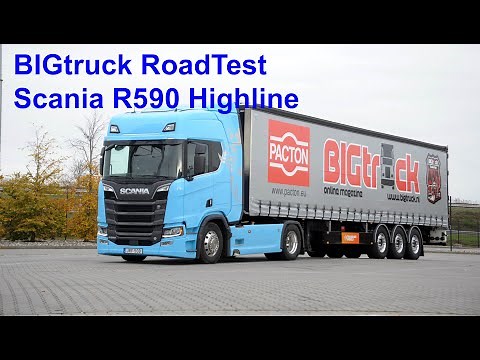 Scania R590 V8 RoadTest