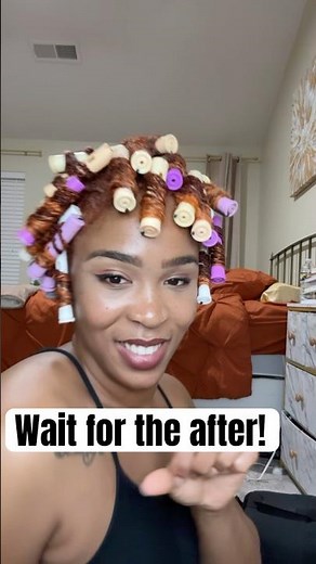RODSET ON STARTER LOCS | EASY AND CUTE STYLE | FULL TUTORIAL AVAILABLE
