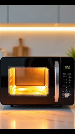 Microwave 🥘 Timer Hits Zero & Door Opens 🔔 | Oddly Satisfying #Shorts