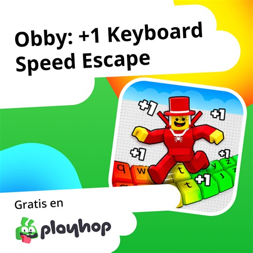 Obby:  1 Keyboard Speed Escape: Juega en línea gratis en Playhop