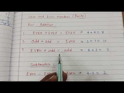 CBSE NCERT Class 7th Maths EVEN ODD Concept || class 7 chapter 1 even odd parity || NCERT Maths