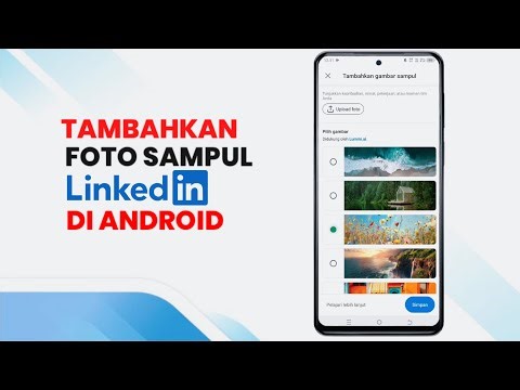 Cara Menambahkan Foto Sampul Di LinkedIn Pada Android