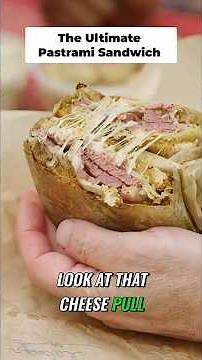 The Ultimate Pastrami Sandwich Cheese Pulls & Magic!