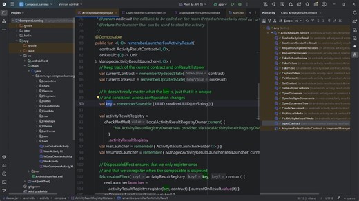 Android compose rememberLauncherForActivityResult的实现原理 三