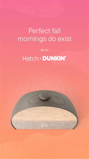 Wake up on the right side of fall with Hatch x Dunkin’ ☕ | Hatch | Facebook