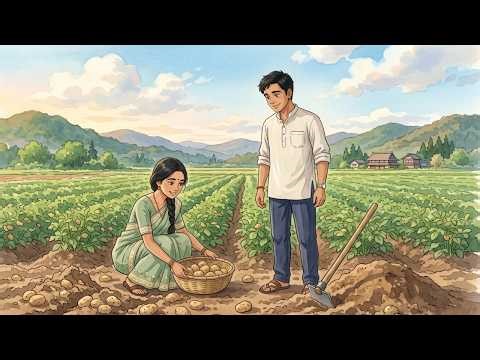 A Quiet Village Life | Calm Animated Story