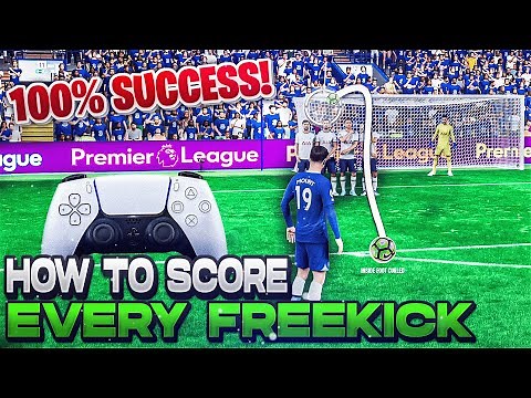 HOW TO SCORE EVERY FREE KICK IN FIFA 23! OP FREE KICK METHOD THAT WILL GET YOU EASY GOALS!