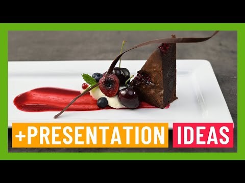 Chocolate Brownie (+Plating tips for desserts!)