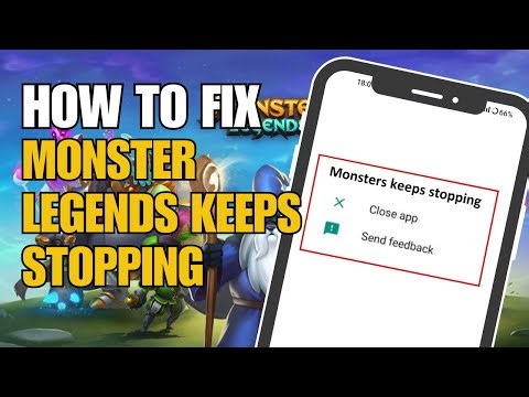 Fix Monster Legends Keeps Stopping Error in Android Mobile | Game Crash & Freeze Fix