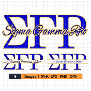Sigma Gamma Rho SVG Bundle: Sorority Letters, Sgrho 1922 (digital Files) - Etsy