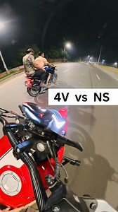 Apache 4v VS Pulsar NS🔥 #bikerace #reel #like #share #follow #trendingreels | Rayhan Akash