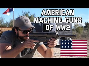 American Machine Guns of WW2