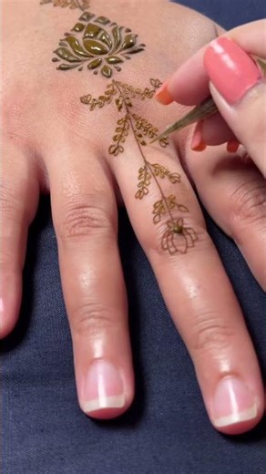 minimalistic mehndi design #mehndi #henna