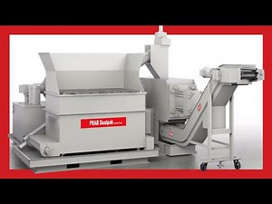 Enhance Metalworking Efficiency with a PRAB Dualpak™ Briquetter -Compress metal scrap to dense pucks
