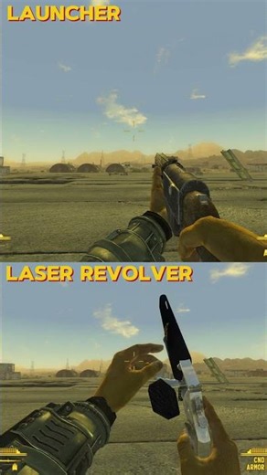 Project Weaponry : laser revolver and launcher