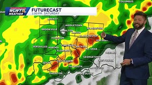 Hour-by-hour: Tracking storms moving through Greater Cincinnati