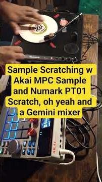 #mpcsample #Numark #turntable #sampling #scratches #scratching #beatmaking #turntablism MPC Sample