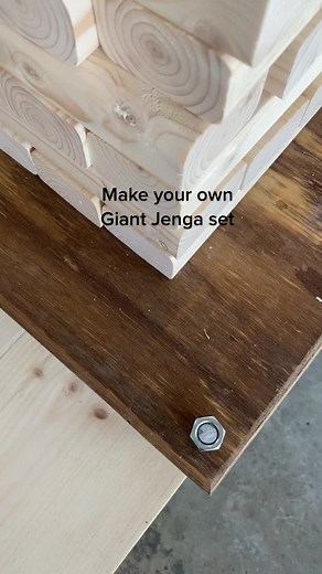 DIY Giant Jenga Build Guide for Summer Fun