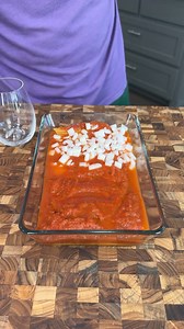 The Easiest Dump and Bake Pasta Dinner: String Cheese Manicotti 😋 video by Kyle Stook | Between the Hammer