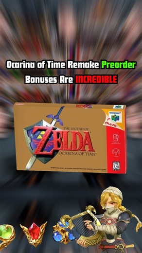 Ocarina of Time Remake Preorder Bonuses Are INCREDIBLE