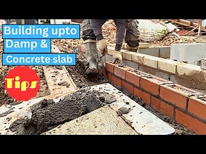 Victorian build: getting the job up to Damp Course