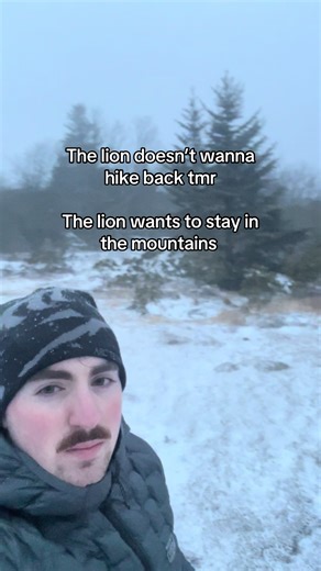 Embracing Nature: A Snowy Hiking Adventure