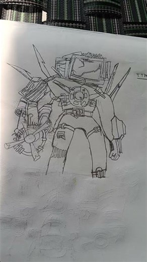 New robot drawing 😃 beautiful 😍 🎨 art