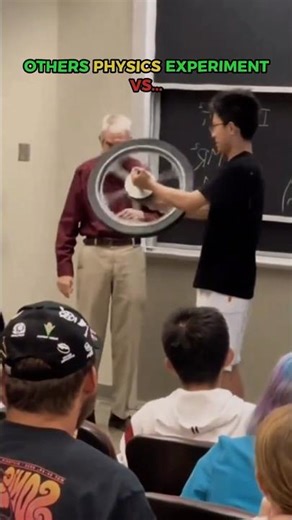 Physics Experiment 🧪 🤯#physics #physicsexperiment #experiment