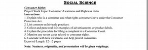 Consumer Rights ProjectExplain who is a consumer and what rig... | Filo