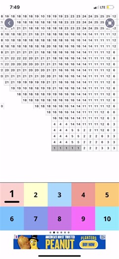 Color number on TikTok