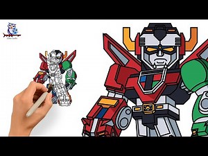 How To Draw Voltron Legendary Defender: Forevermore Tutorial