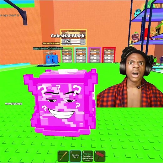 I got this in lucky block..... 😱😱 #luckyblockroblox #robloxchallengerun #robloxtsunamiescape #fun