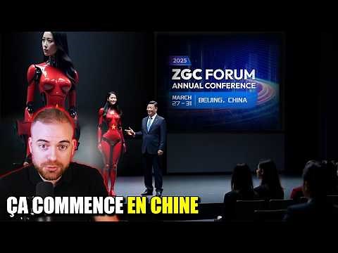 Ce robot Chinois IA choque le monde ! Les robots progressent plus vite que prévu ! 4 innovations.
