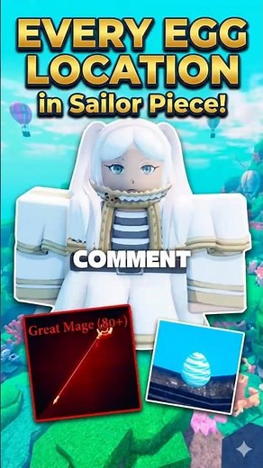 🥚 All 7 Easter Egg Locations in Sailor Piece (FAST GUIDE) #sailorpiece