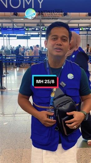Doakan Jemaah Andalusia berlepas 25/8 penerbangan MH menuju ke Kota Mekah Al Mukarramah 🤲🏻. #andalusiatravelandtours #andalusiabaling #fyp #umrah #fypシ゚viral