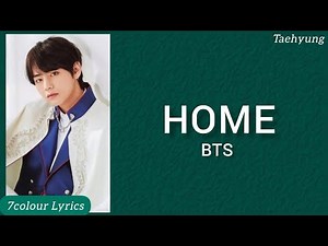 BTS (방탄소년단) - HOME (English Easy Lyrics)