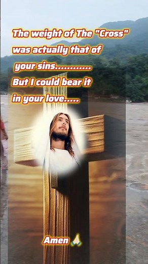 The Weight of The Cross #jesus #crucifixion