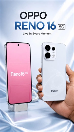 OPPO Reno 16 5G 😍 Premium Look & First Impression