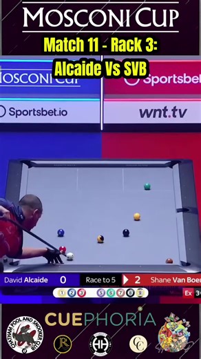 Mosconi Cup Match 11: Alcaide vs SVB Highlights