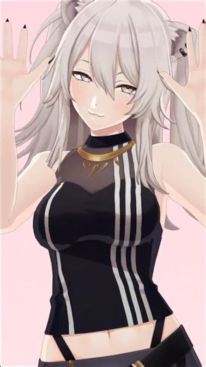 【#hololive mmd】Montagem Miau【獅白ぼたん Shishiro Botan】#mmdホロライブ #ホロライブmmd