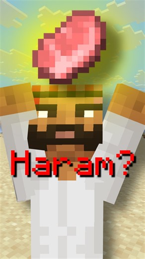 Can Muslims Eat Pork in Minecraft? #minecraft #gaming