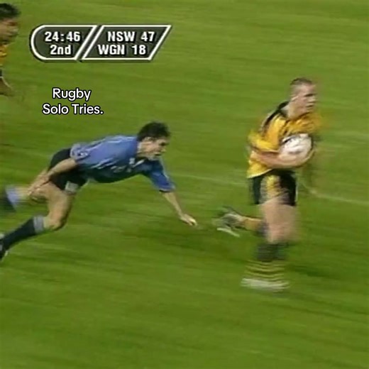 Rugby Solo Tries. | #solotry #rugby