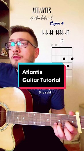 Atlantis Seafret Guitar Chords Tutorial
