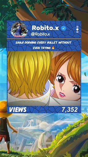 Sanji dodging every bullet without even trying #sanji #pudding #onepiece