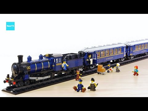 LEGO Ideas The Orient Express Train 21344 Speed ​​Build & Review