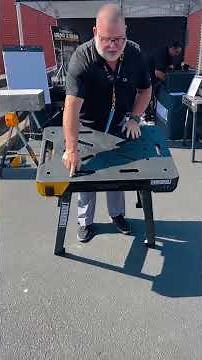 The ‪@ToughBuilt‬ TB-WB700 Quickset Work Bench is really cool.